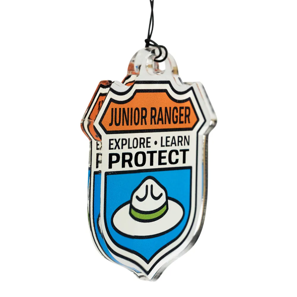 Junior Ranger Acrylic Ornament - Fell Logo - Image 2