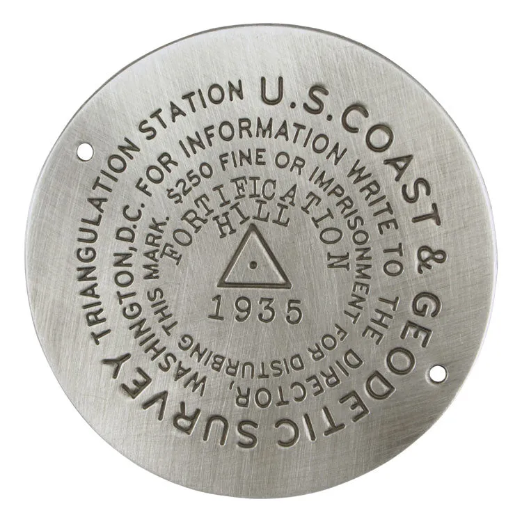 Lake Mead National Recreation Area Hiking Stick Medallion - Geodetic