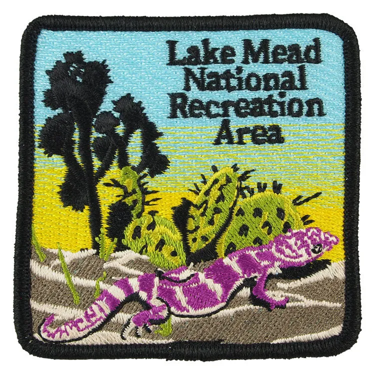 Lake Mead National Recreation Area Patch - Gecko