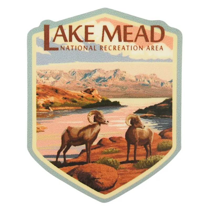 Lake Mead National Recreation Area Sticker - Bighorn Sheep Badge