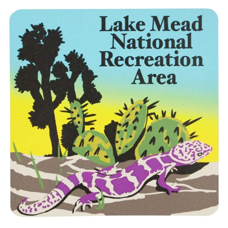 Lake Mead National Recreation Area Sticker - Gecko