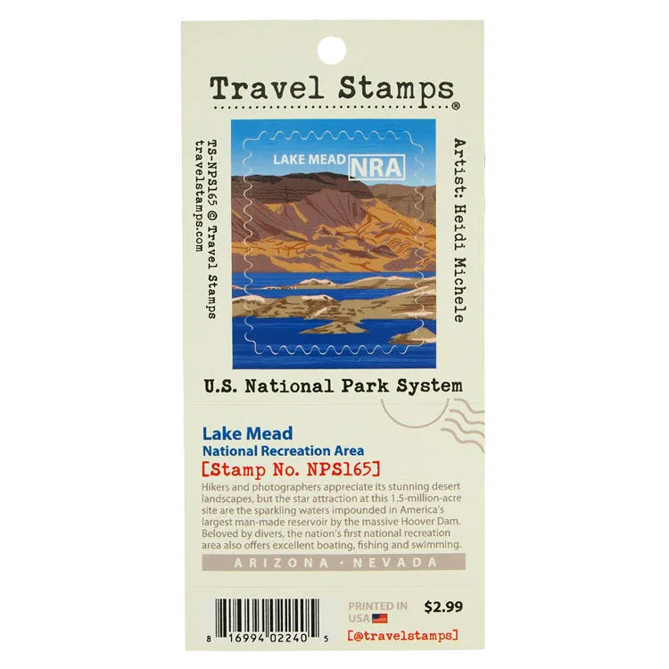 Lake Mead National Recreation Area Travel Stamp
