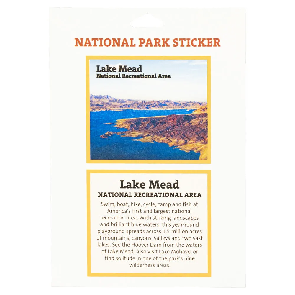 Lake Mead National Recreation Area Park Sticker