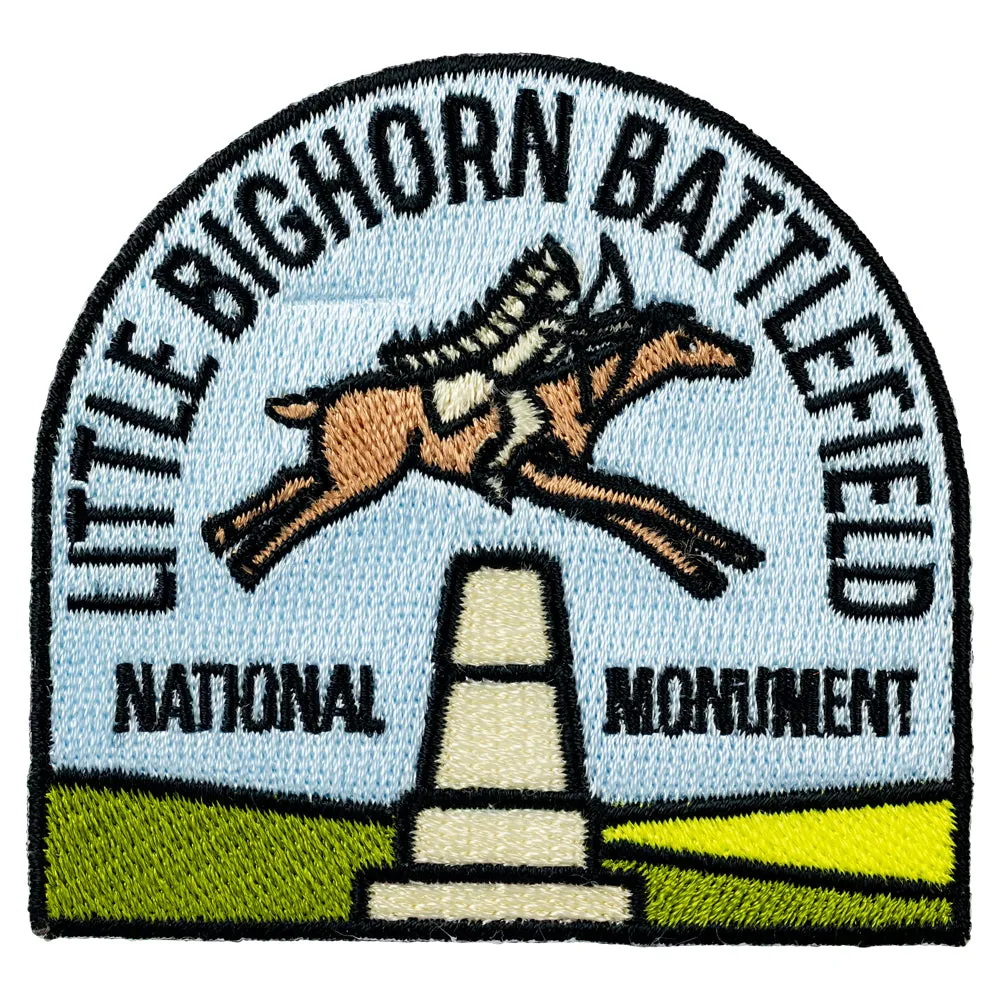Little Bighorn Battlefield National Monument Patch - Fell Logo