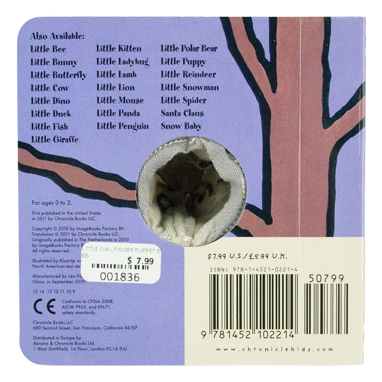 Little Owl Finger Puppet Book - Image 3