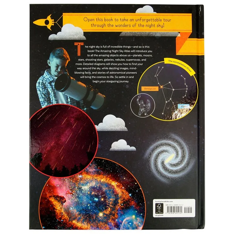 Lonely Planet Kids Amazing Night Sky Atlas - Image 3