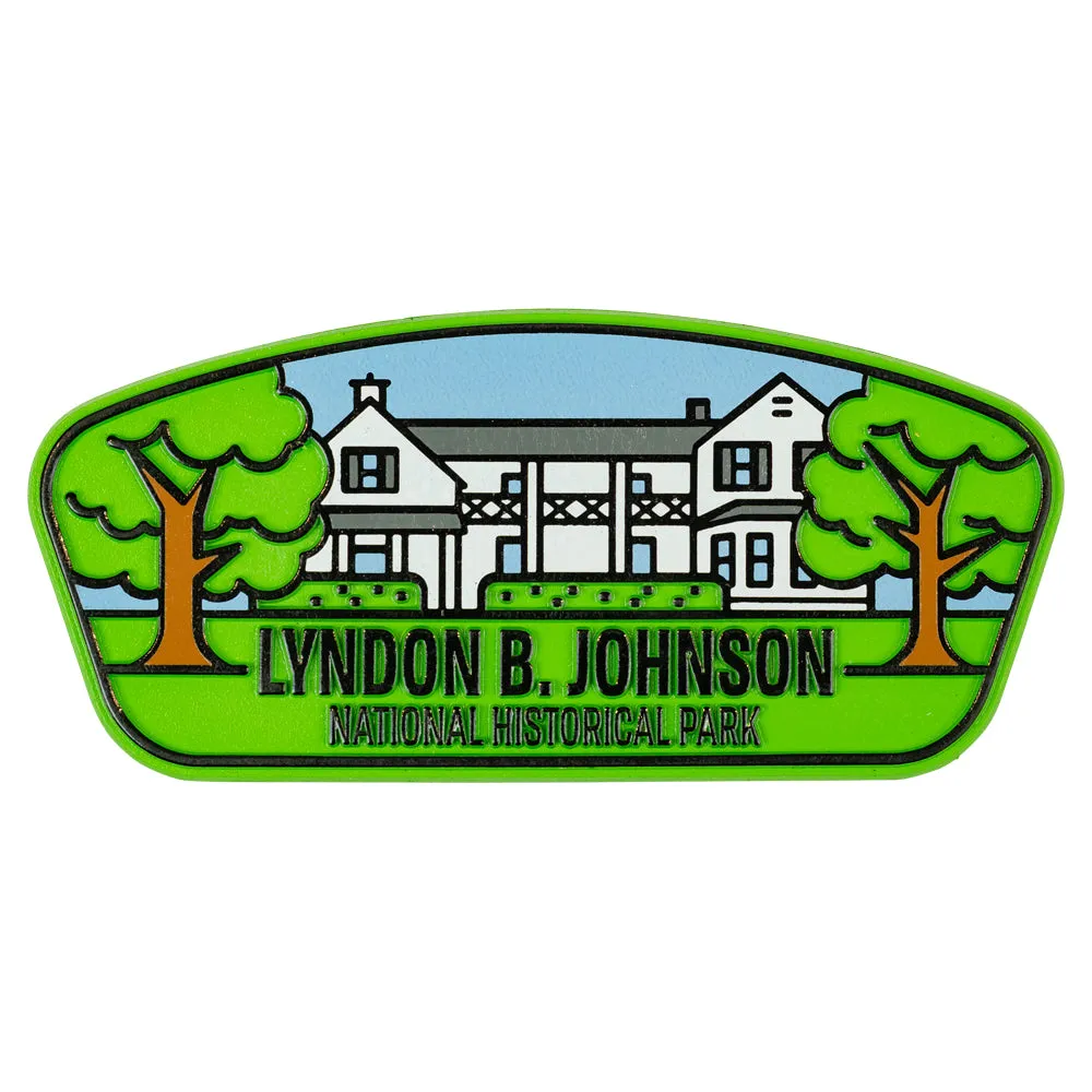 Lyndon B. Johnson National Historical Park Magnet - Fell Logo