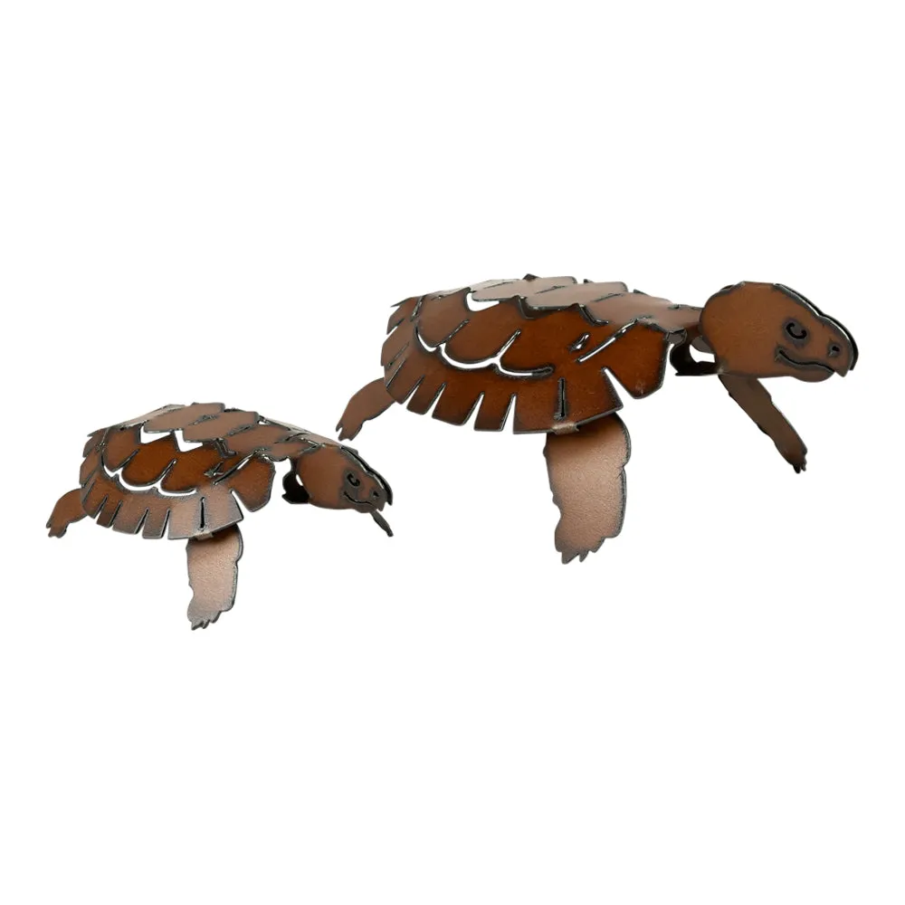 Metal Desert Tortoise Yard Art