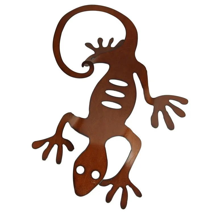 Metal Gecko Wall Art - Image 2