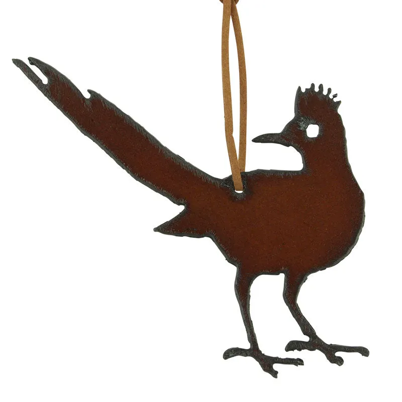 Metal Roadrunner Ornament