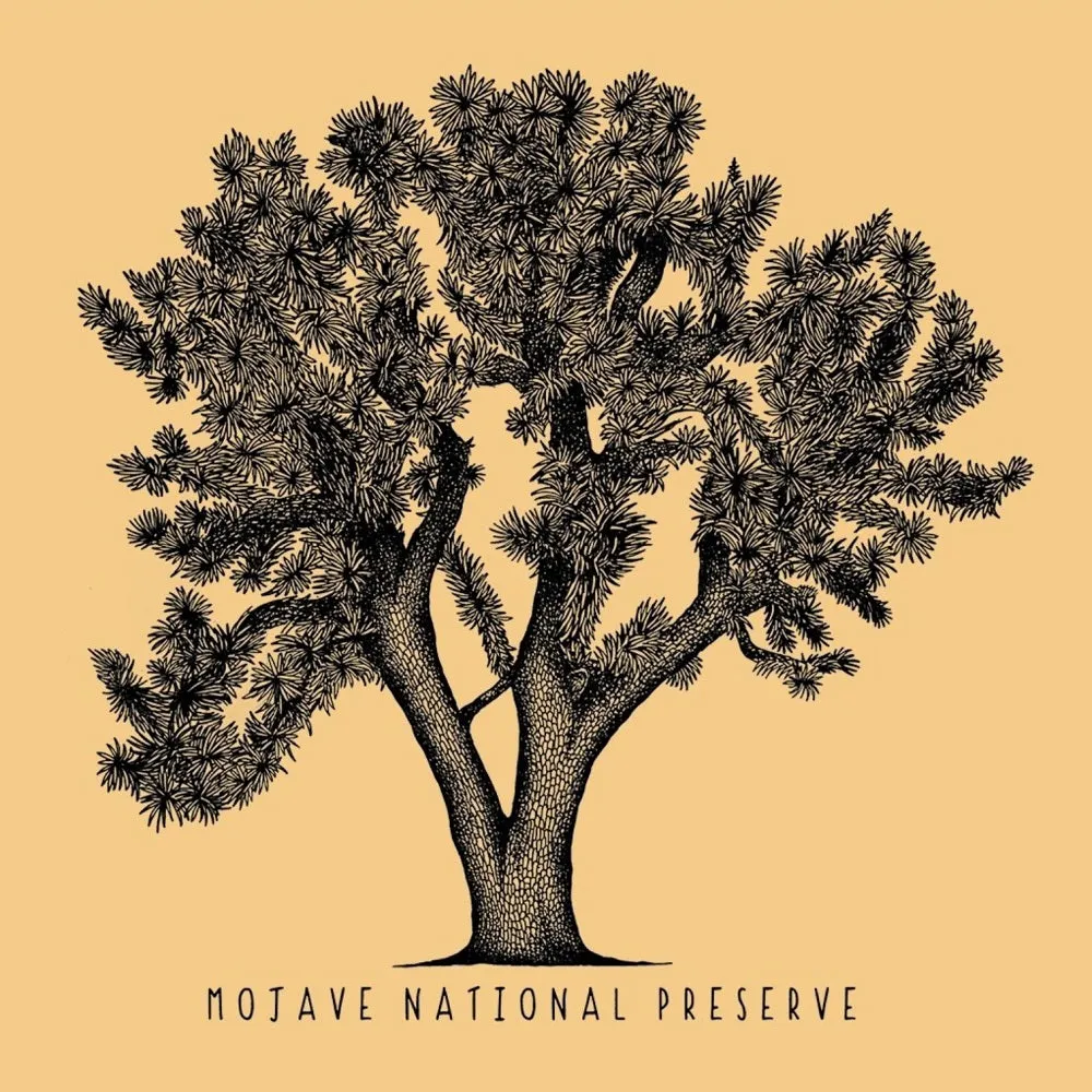 Mojave National Preserve T-Shirt - Pencil Sketch - Image 2