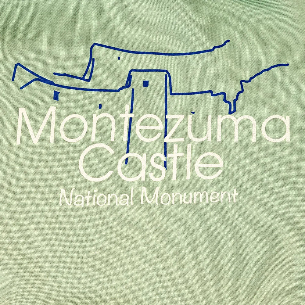 Montezuma Castle National Monument Hoodie - Castle Outline - Image 2