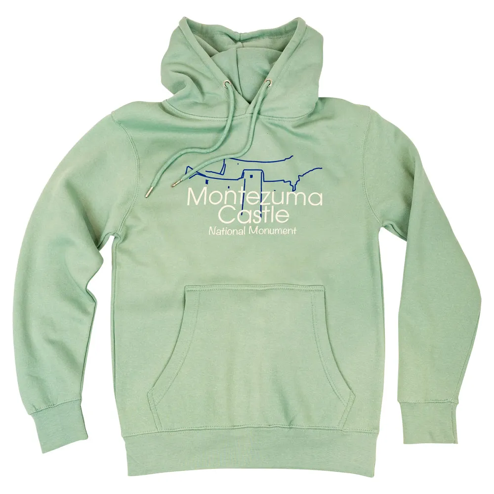 Montezuma Castle National Monument Hoodie - Castle Outline - Image 3