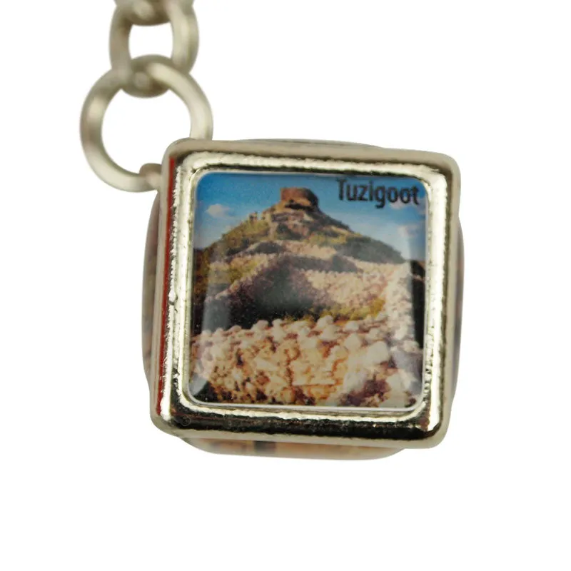 Montezuma Castle National Monument Keychain - Picture Cube - Image 2