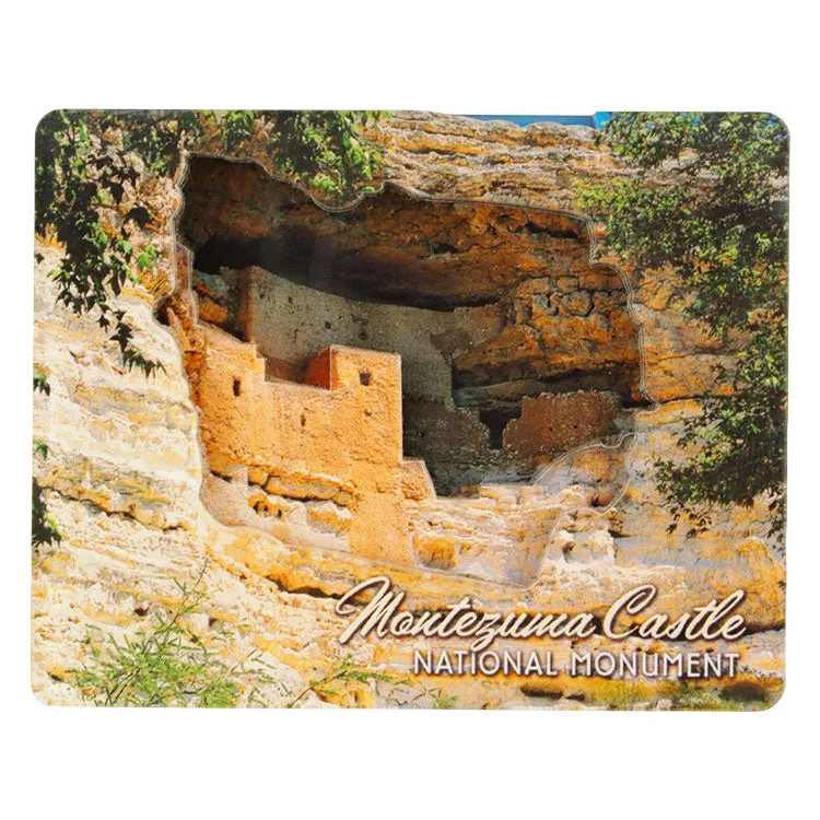 Montezuma Castle National Monument Magnet - Castle 3D