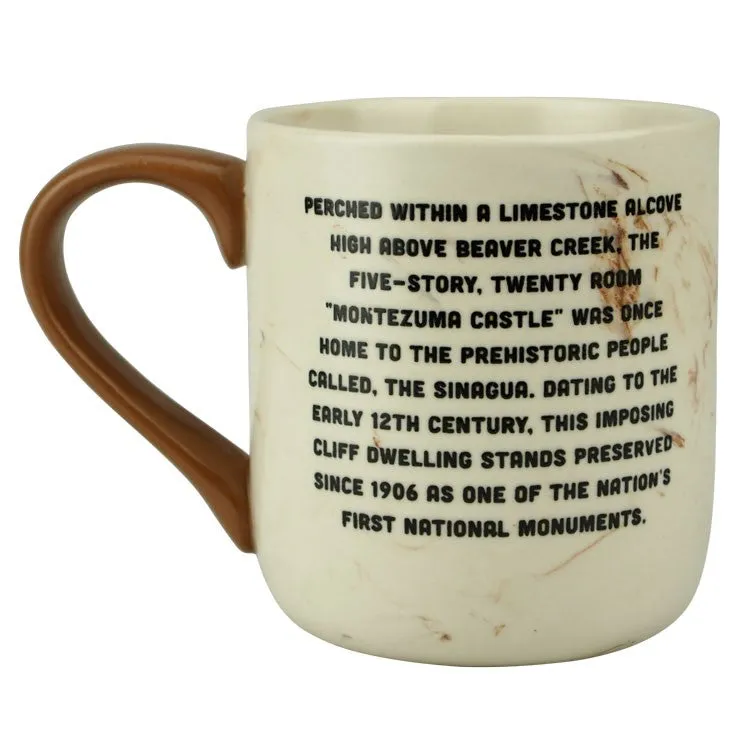 Montezuma Castle National Monument Marbled Mug - Image 2