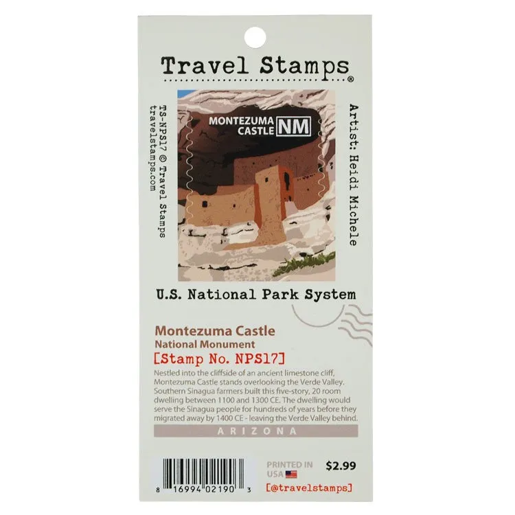 Montezuma Castle National Monument Travel Stamp