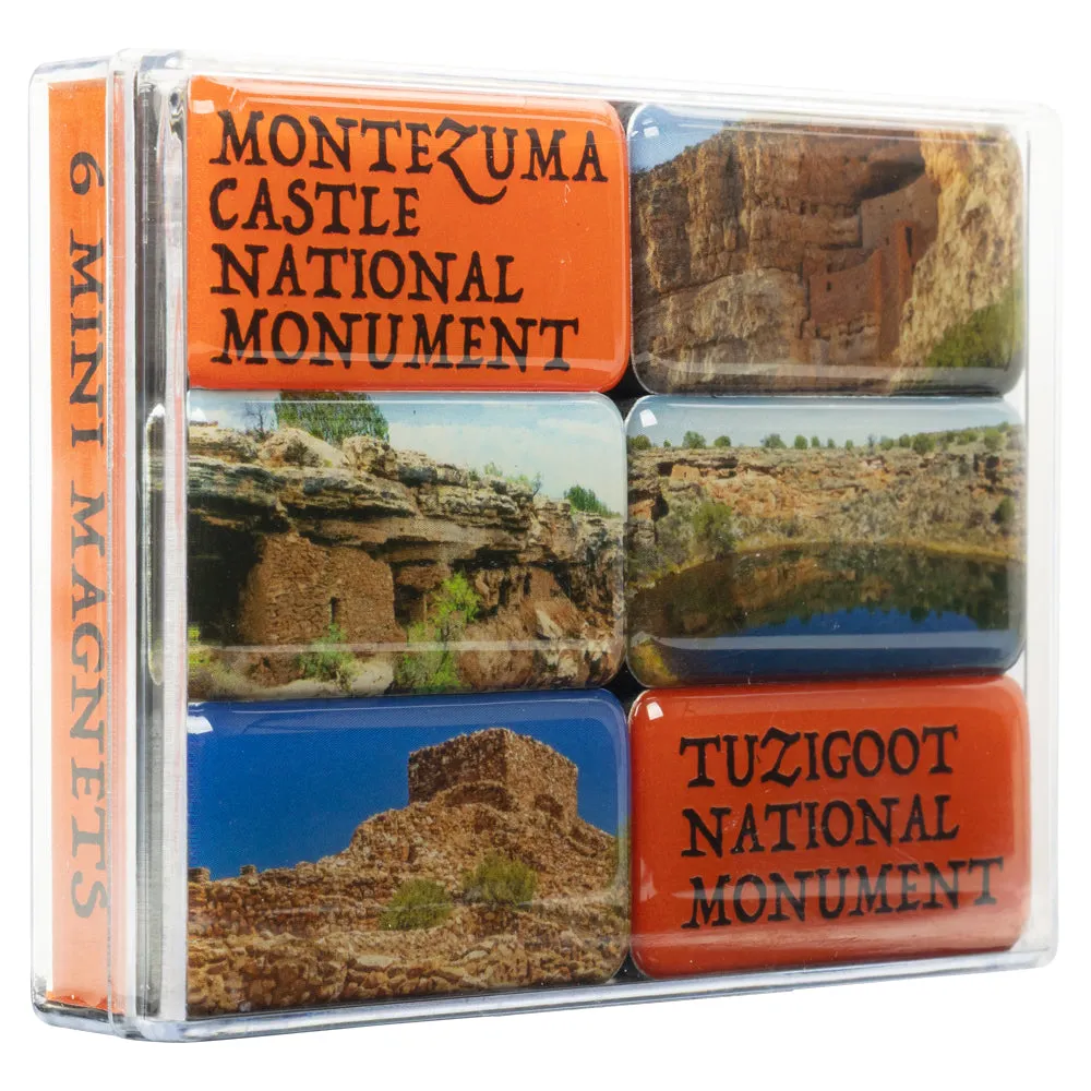 Montezuma Castle -Tuzigoot National Monument Mini Magnet Set - Image 2