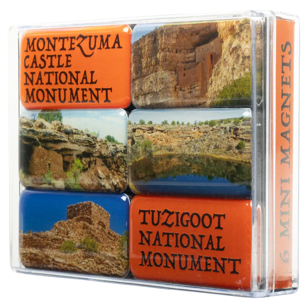 Montezuma Castle -Tuzigoot National Monument Mini Magnet Set - Image 3