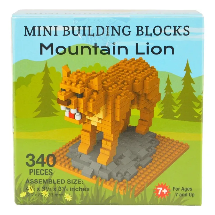 Mountain Lion Mini Block Set