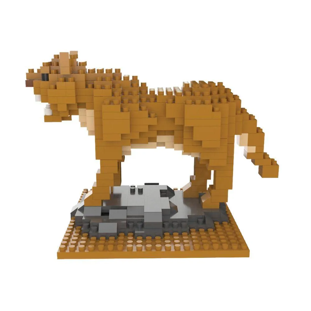 Mountain Lion Mini Block Set - Image 3