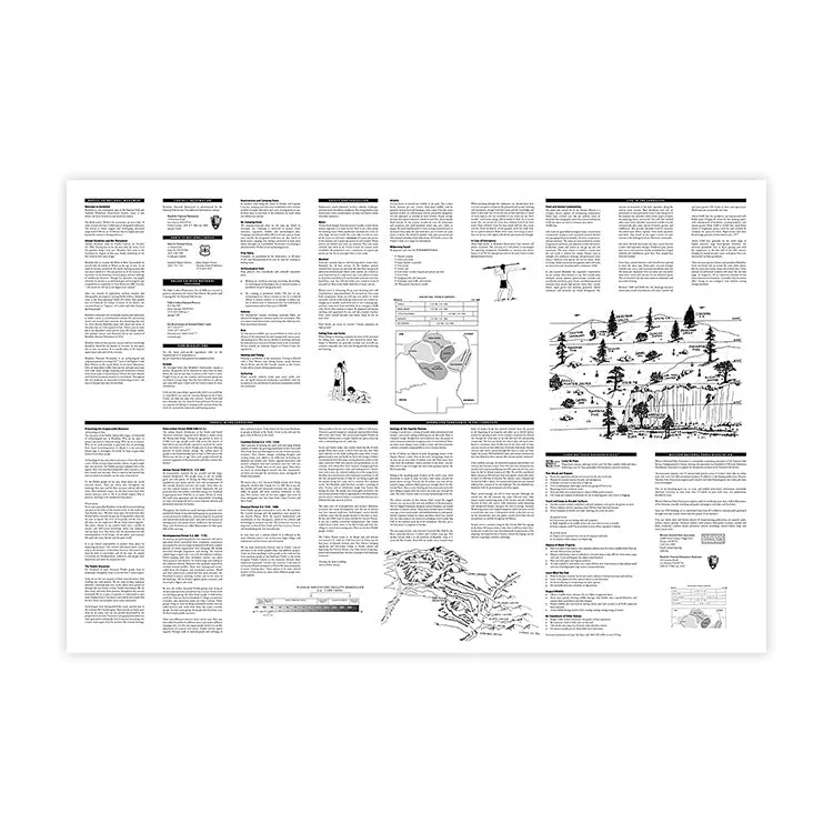 National Geographic Bandelier National Monument Map - Image 3