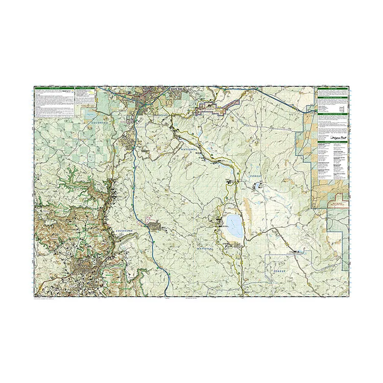 National Geographic Flagstaff - Sedona Map - Image 3