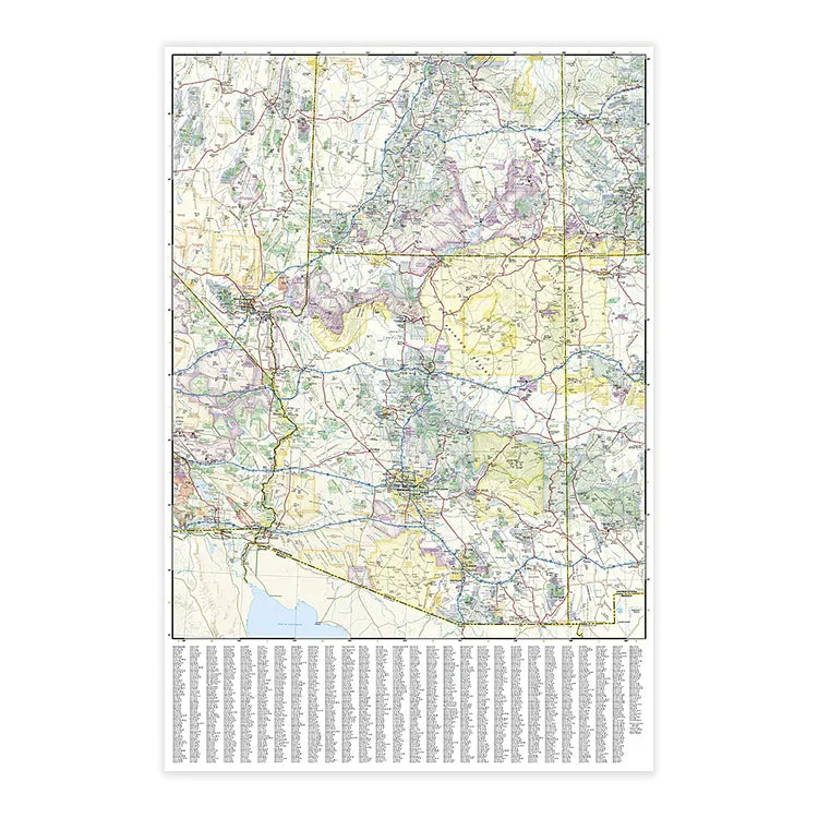 National Geographic U.S. Southwest Adventure Map - Image 3