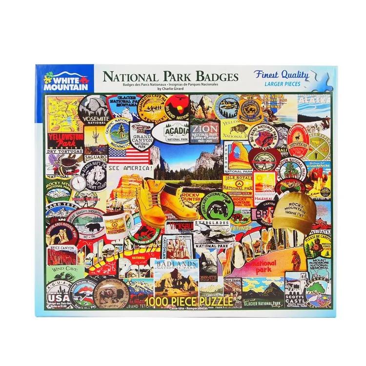 National Park Badges Puzzle