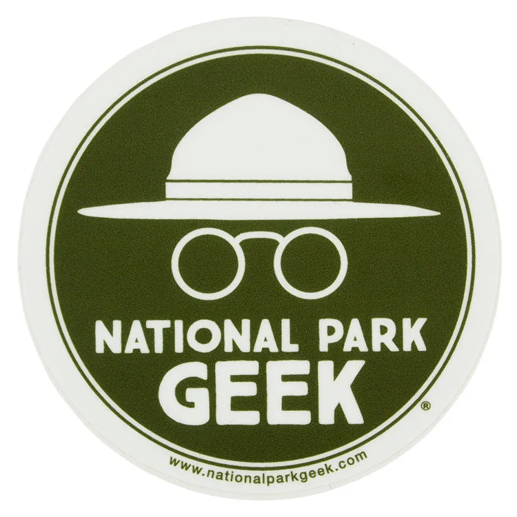 National Park Geek Sticker - Round - Image 2