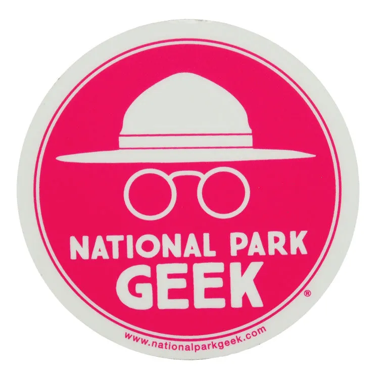 National Park Geek Sticker - Round - Image 3
