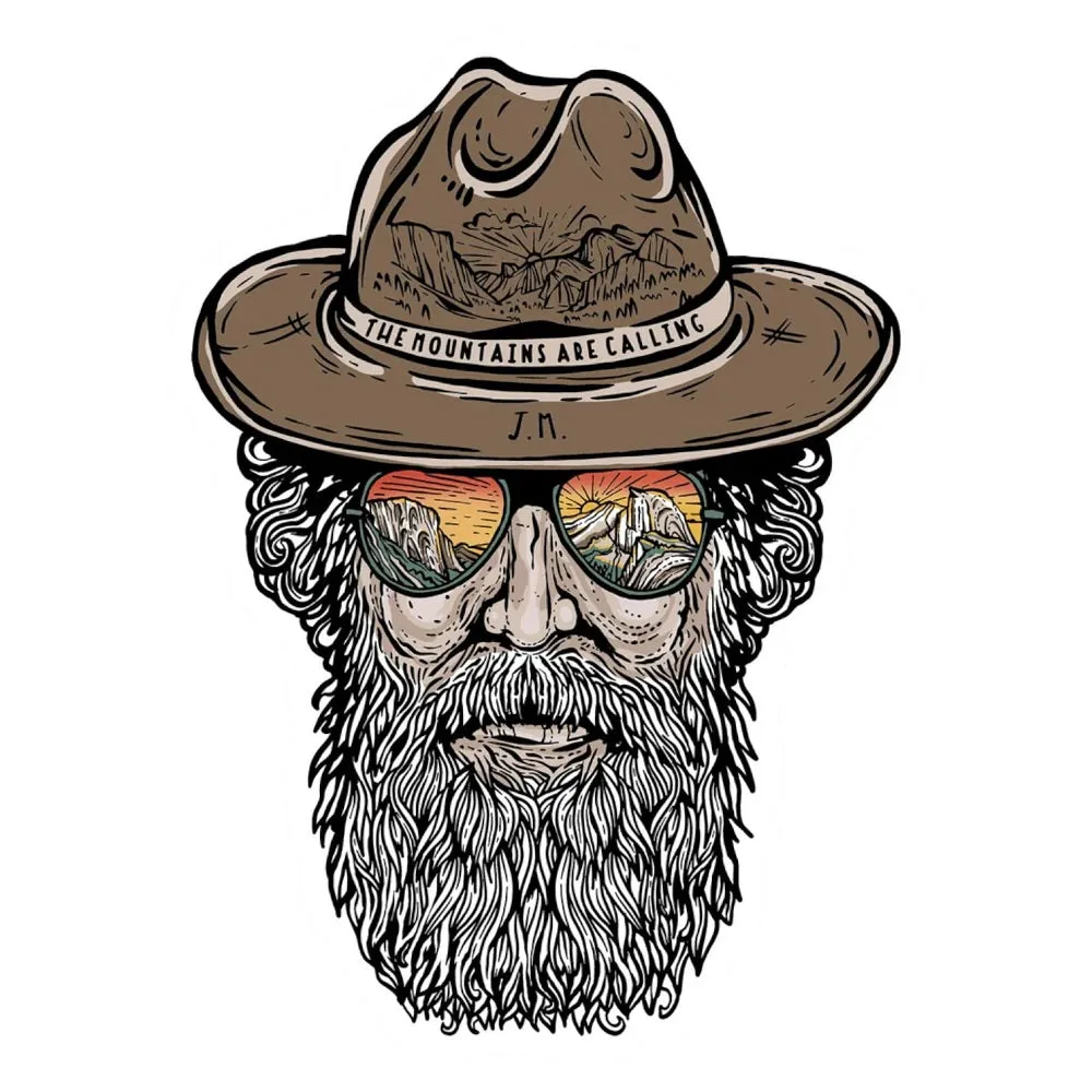 National Park Godfather Sticker