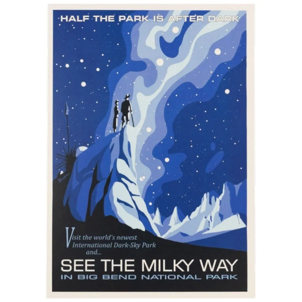 National Park Night Sky Postcard Set - Series 2 - Image 4