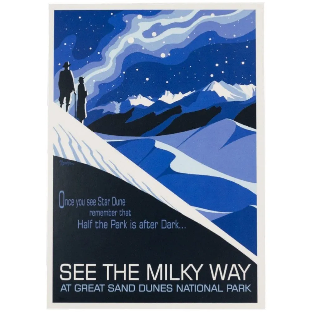 National Park Night Sky Postcard Set - Series 2 - Image 7