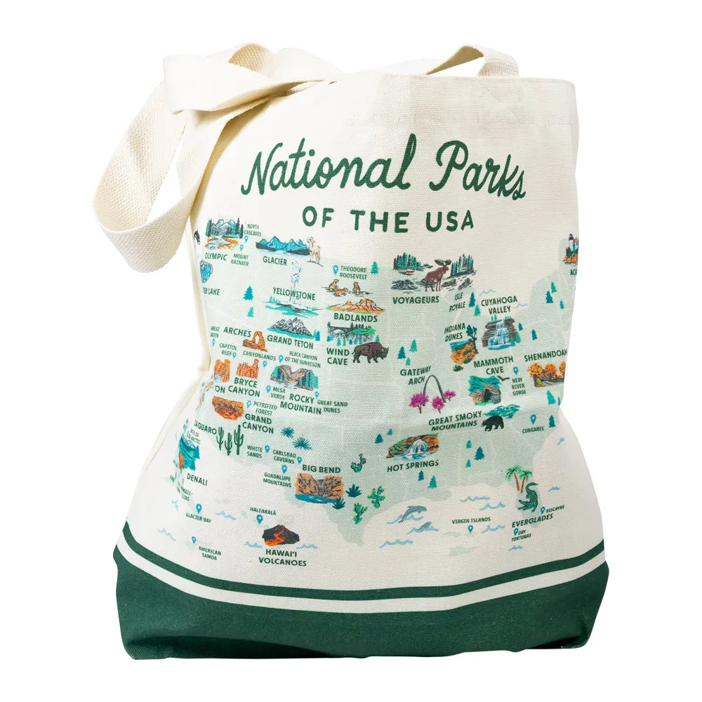 National Parks of the USA Canvas Tote Bag - Image 3