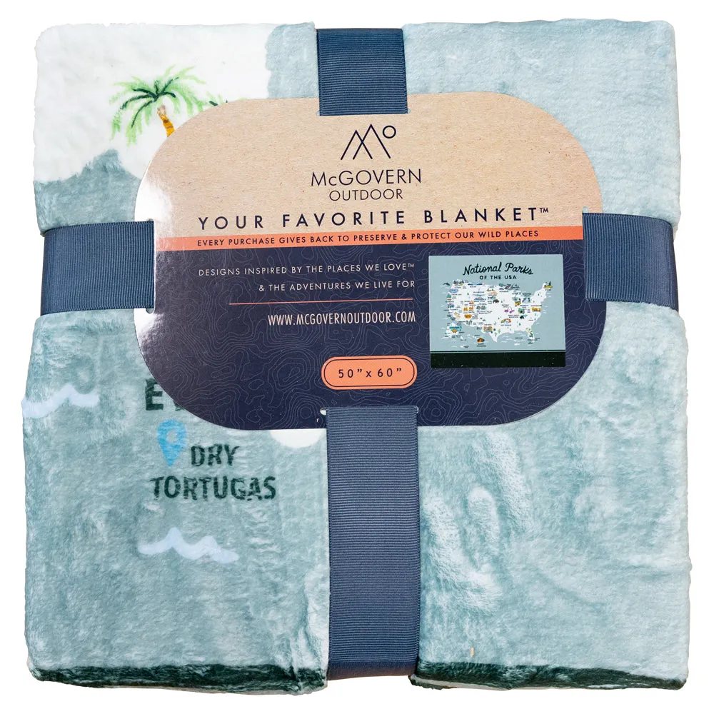 National Parks of the USA Fleece Blanket - Image 4