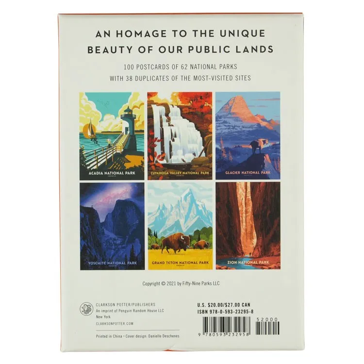 National Parks Postcard Set - Natural Wonders - Image 3
