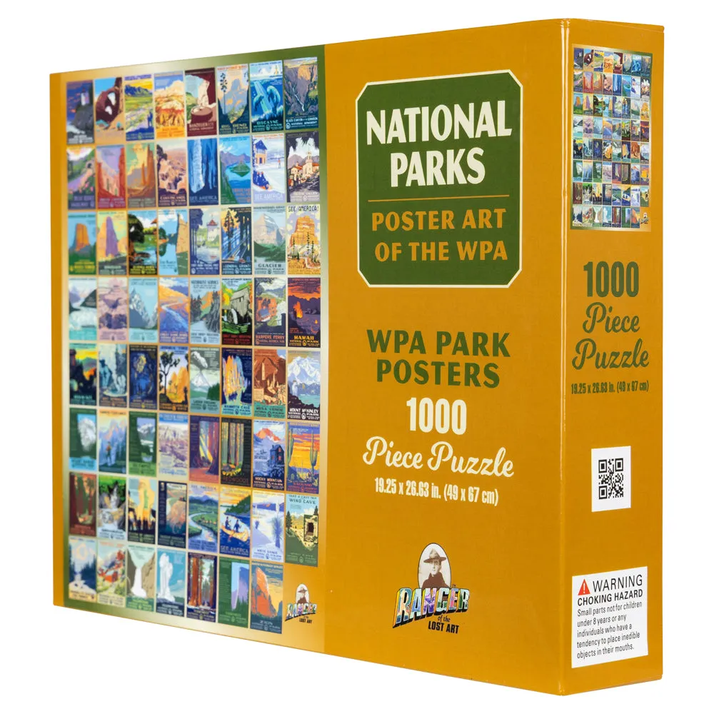 National Parks Poster Art of the WPA Puzzle - Image 3