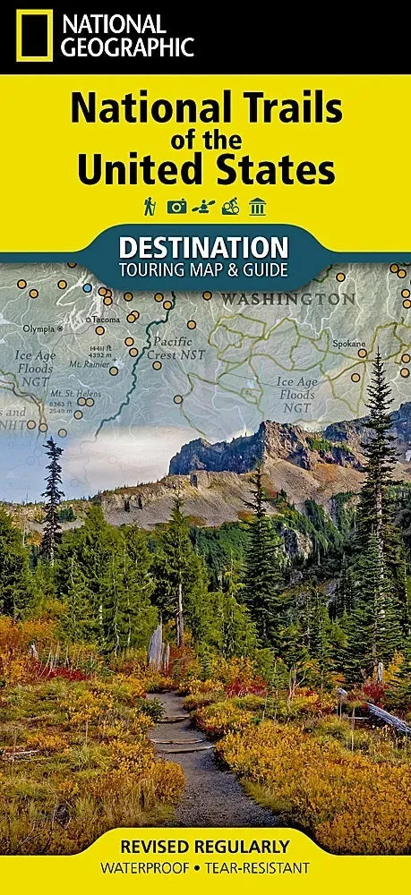 National Trails of the United States Map