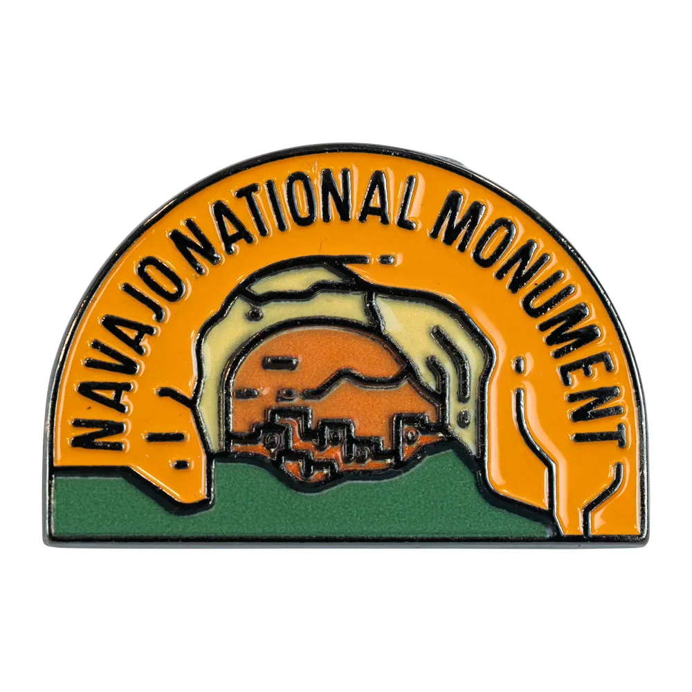 Navajo National Monument Pin - Fell Logo
