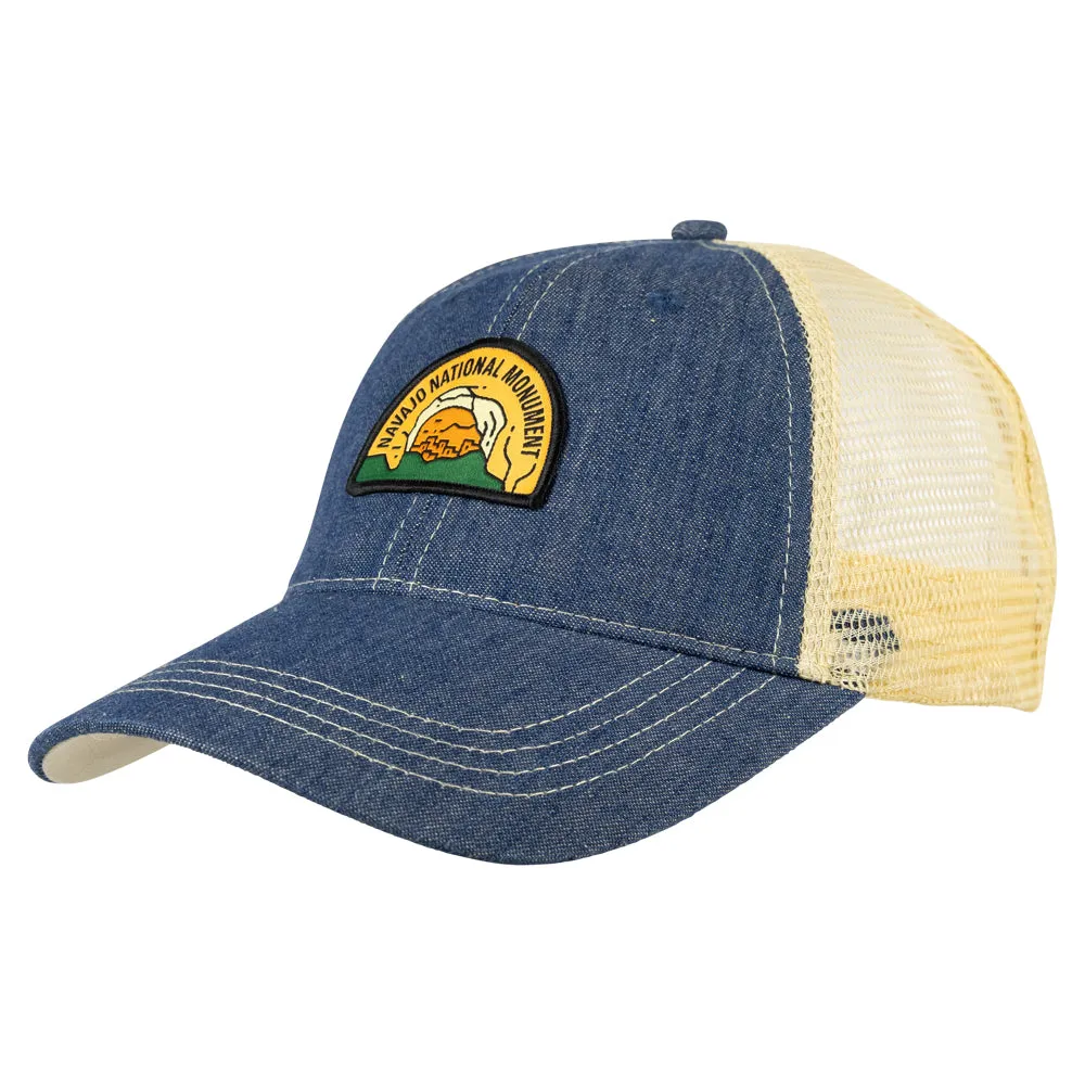 Navajo National Monument Mesh-Back Cap - Fell Logo - Image 3