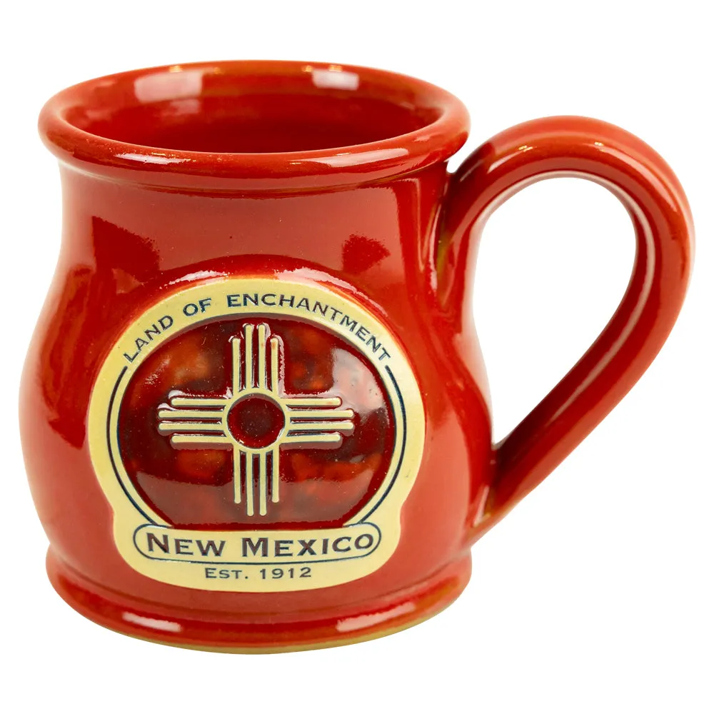New Mexico Zia Sun Round Belly Mug
