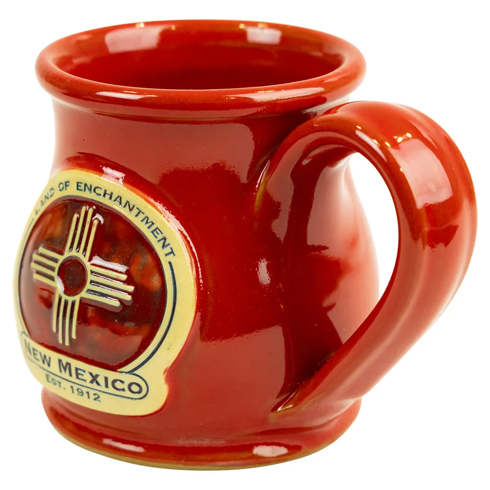 New Mexico Zia Sun Round Belly Mug - Image 3