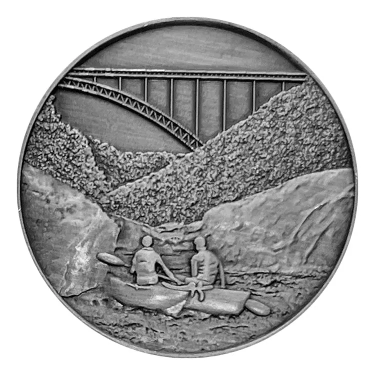 New River Gorge National Park Collectible Token - Depot - Image 2