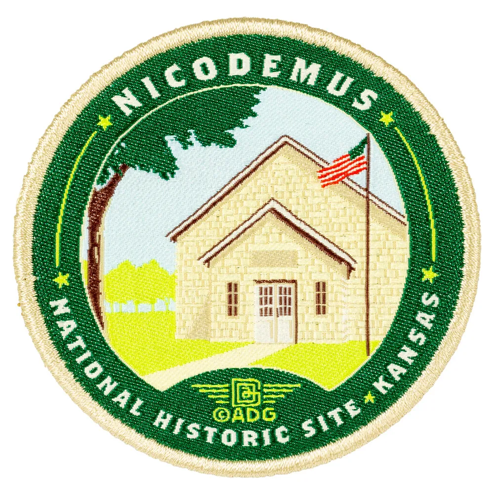 Nicodemus National Historic Site Patch - ADG Graphic