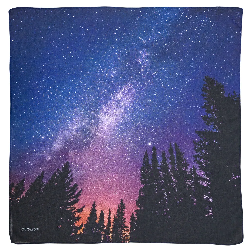 Night Sky Cotton Bandana