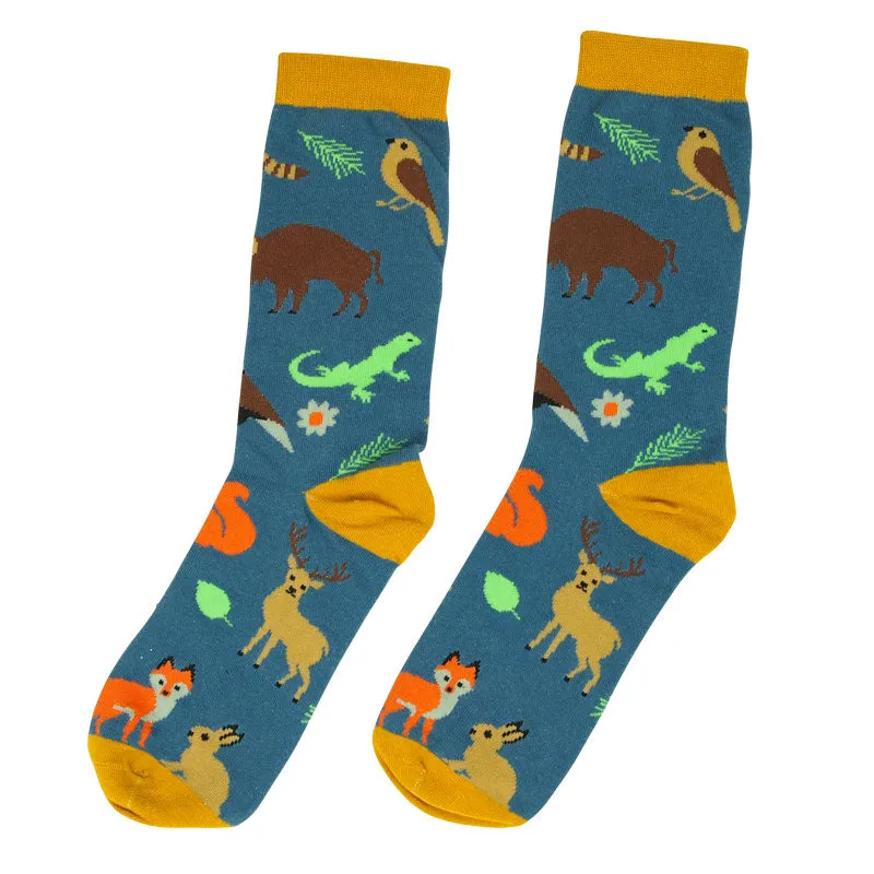 North American Wildlife Socks - Image 2