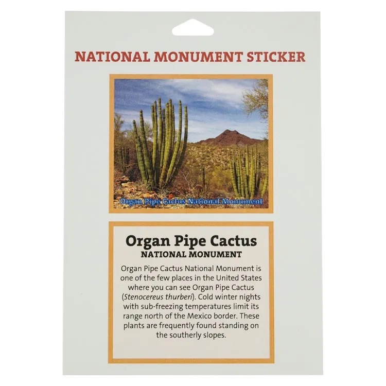 Organ Pipe Cactus National Monument Park Sticker