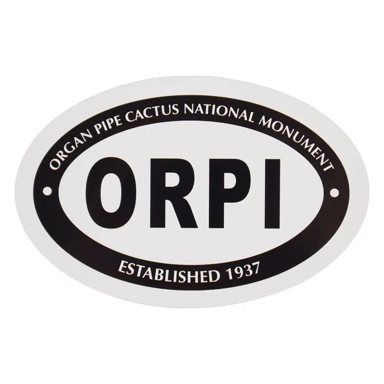 Organ Pipe Cactus National Monument Sticker - Mini Oval