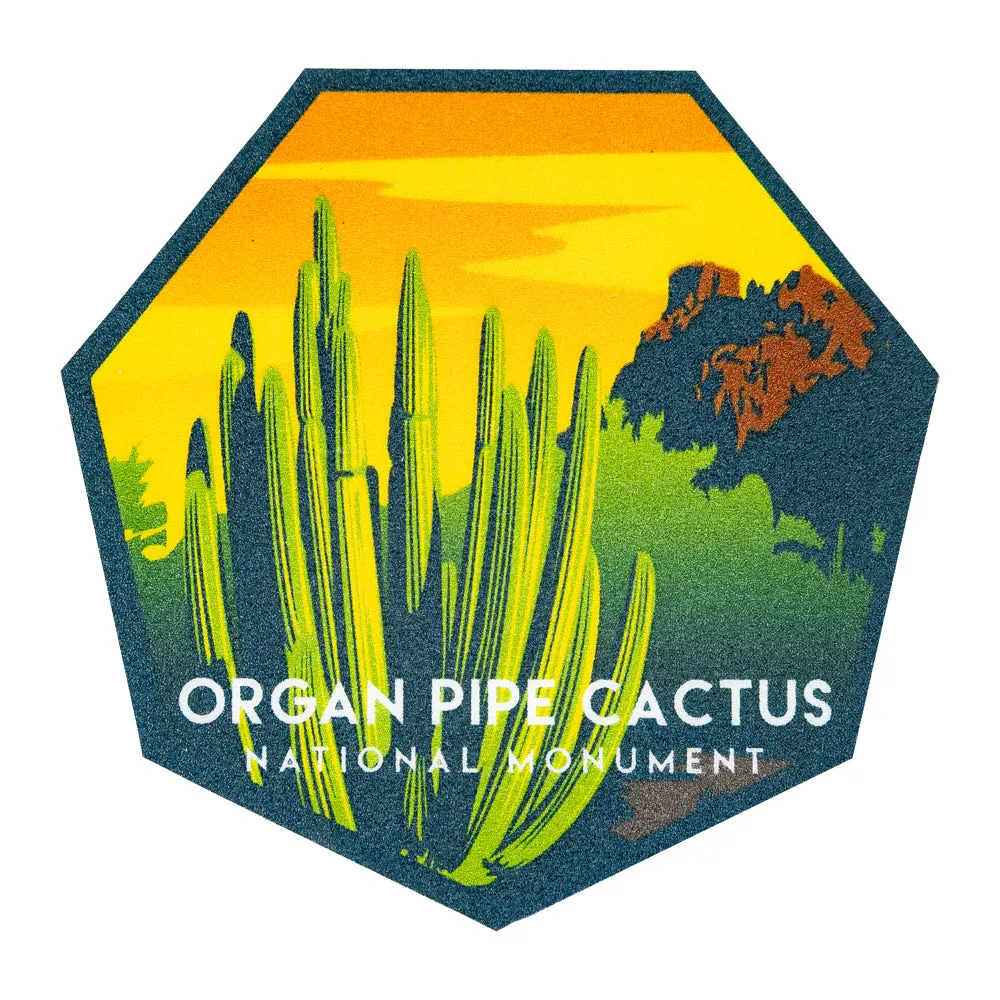 Organ Pipe Cactus National Monument Sticker -  Sonoran Desert